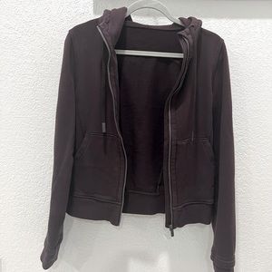 Purple Lulu Lemon Zip Up Jacket